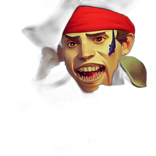face, mask, hat, creature transparent PNG cut-out