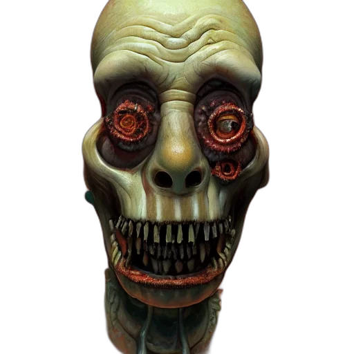 mask, face, staff, creature transparent PNG cut-out