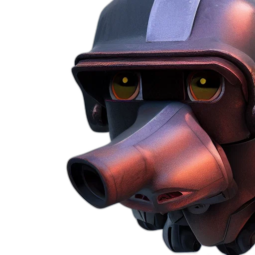 mask, robot, face, animal transparent PNG cut-out