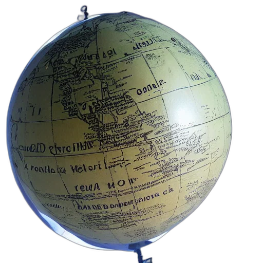 umbrella, staff, 3d render, world, inside, globe transparent PNG cut-out