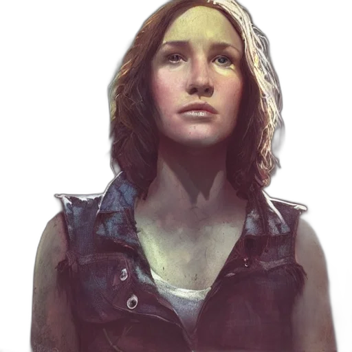 face, jacket, robot, weapon transparent PNG cut-out