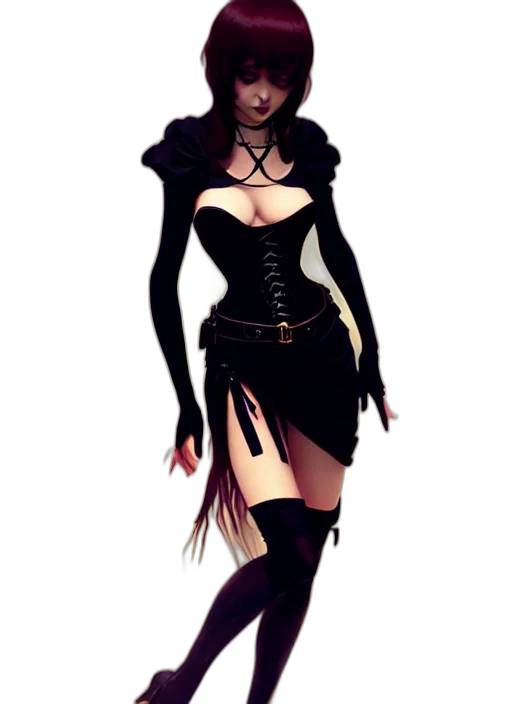dress, staff, concept art, fantasy art transparent PNG cut-out