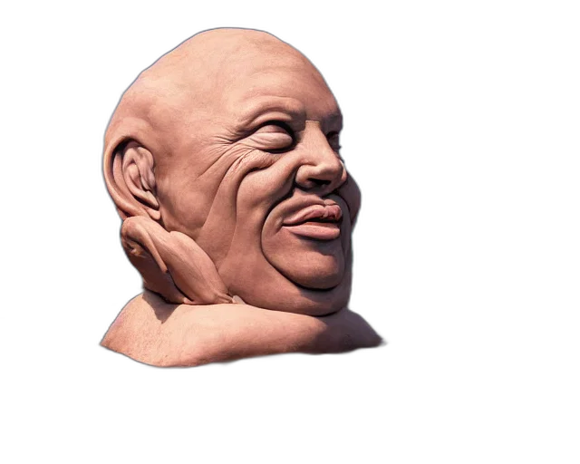 face, mask, creature, hat transparent PNG cut-out