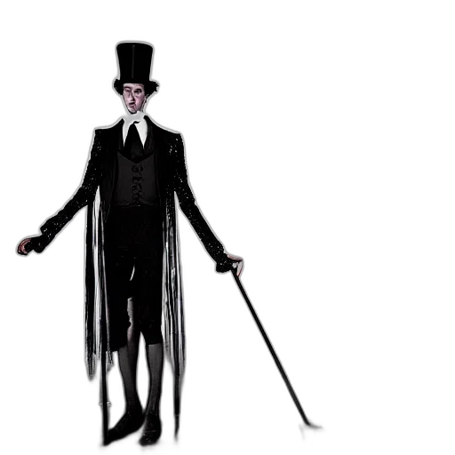 staff, hat, mask, umbrella transparent PNG cut-out