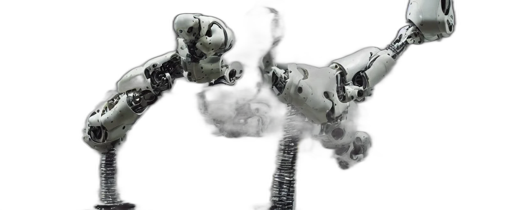 robot, animal, weapon, jewelry, concept art, cyberpunk, 3d render, close transparent PNG cut-out