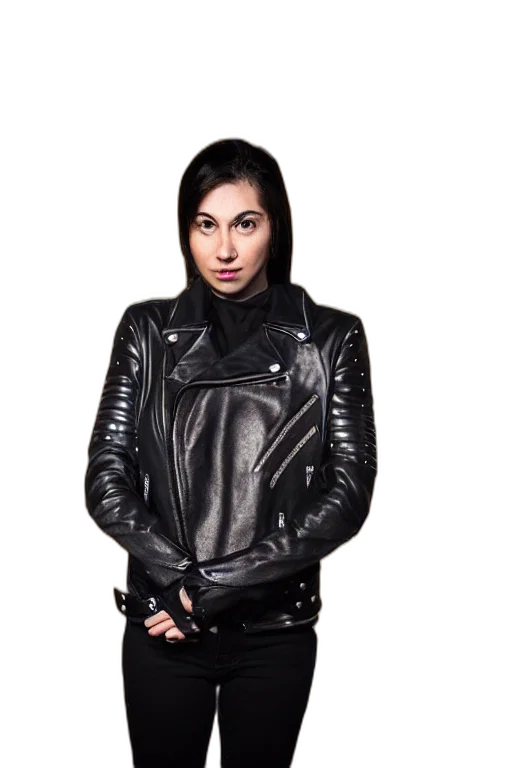 jacket, staff, face, weapon, front, owl, wearing, black transparent PNG cut-out