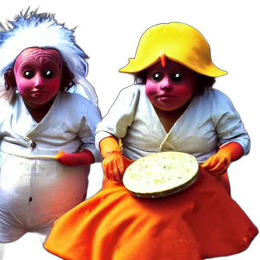 food, mask, concept art, 3d render, snow, fire, pastel, oompa transparent PNG cut-out