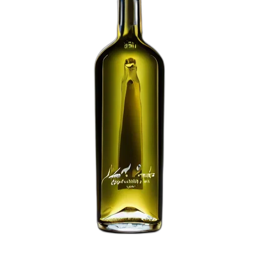 bottle, liqueur, modern, design transparent PNG cut-out