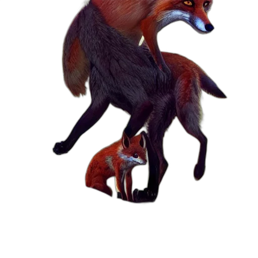 animal, creature, staff, dragon transparent PNG cut-out