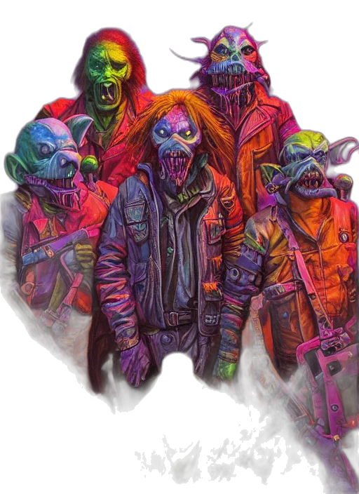 jacket, mask, concept art, comic book art transparent PNG cut-out