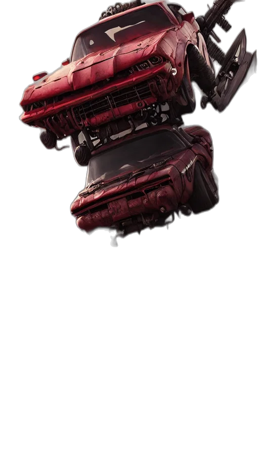 weapon, robot, shoes, crown, concept art, 3d render, photorealistic, fantasy art transparent PNG cut-out