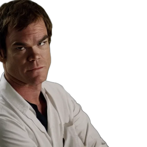 dexter, morgan transparent PNG cut-out