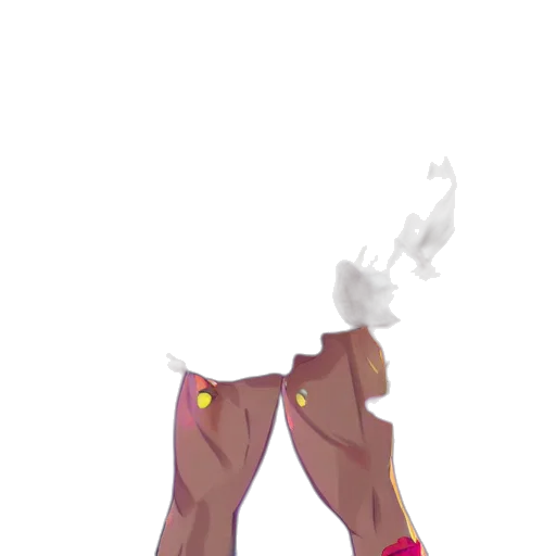 dress, staff, weapon, shoes, concept art, 3d render, vaporwave, pixel art transparent PNG cut-out