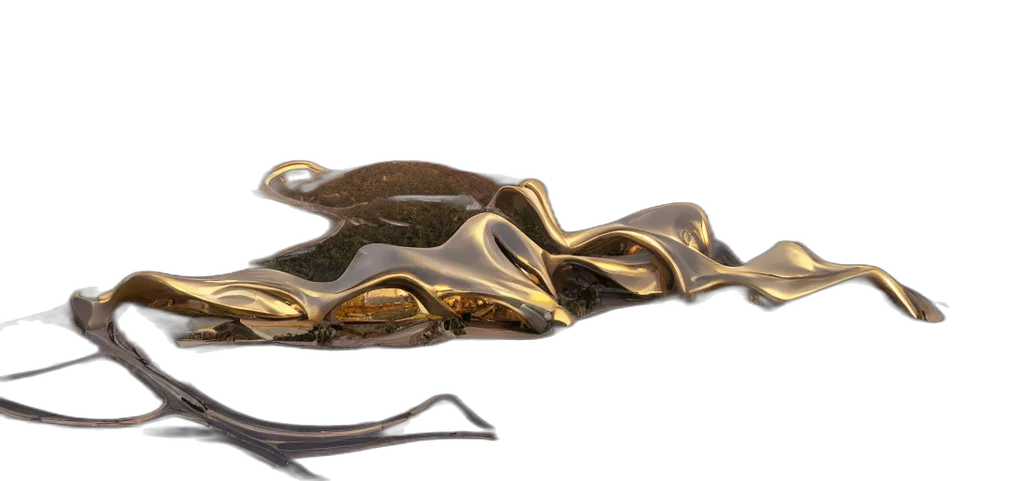 jewelry, mask, shoes, crown, 3d render, concept art, photorealistic, earth tones transparent PNG cut-out