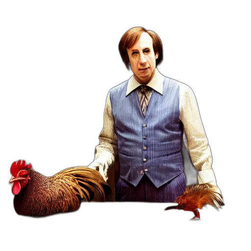 animal, food, jacket, creature, concept art, pixel art, saul, goodman transparent PNG cut-out