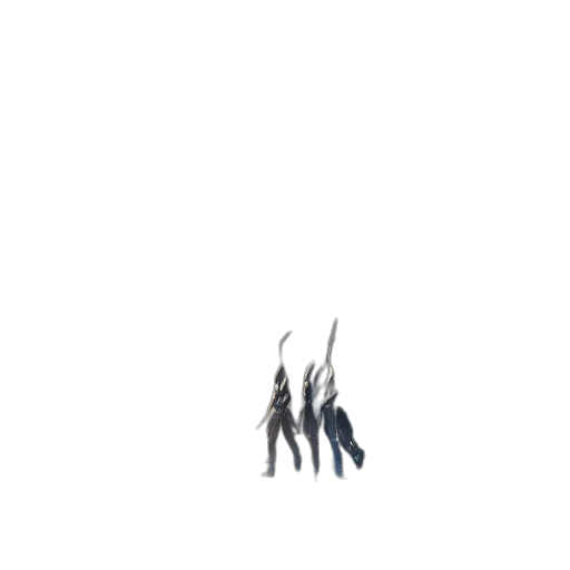 hair, staff, creature, weapon transparent PNG cut-out