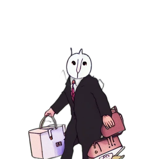 mask, jacket, robot, creature transparent PNG cut-out