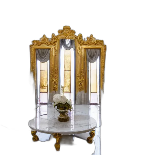furniture, jewelry, crown, 3d render, interior, house, very, high transparent PNG cut-out