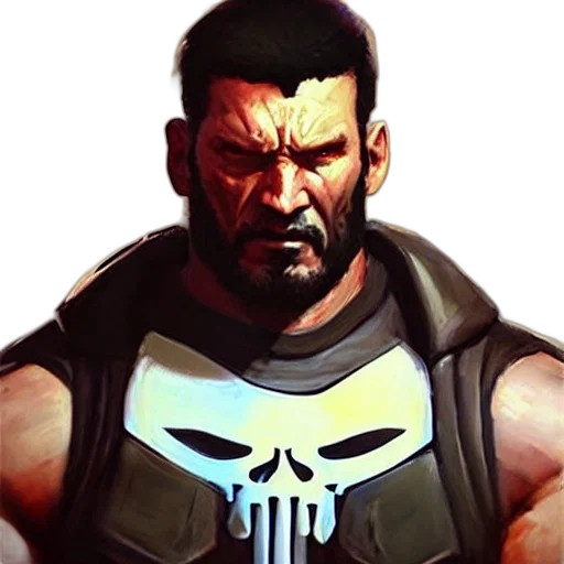 face, comic book art, concept art, fantasy art, pixel art, greg, manchess, portrait transparent PNG cut-out