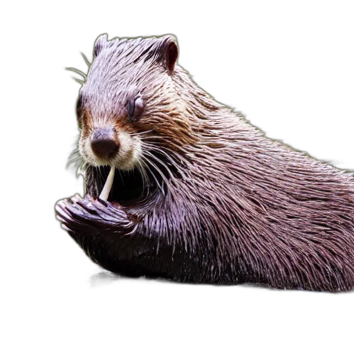 animal, creature, hair, staff, photorealistic, 3d render, concept art, pixel art transparent PNG cut-out