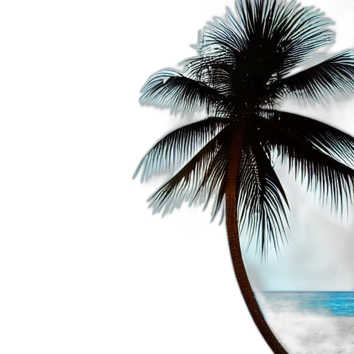 umbrella, tree, hair, photorealistic transparent PNG cut-out