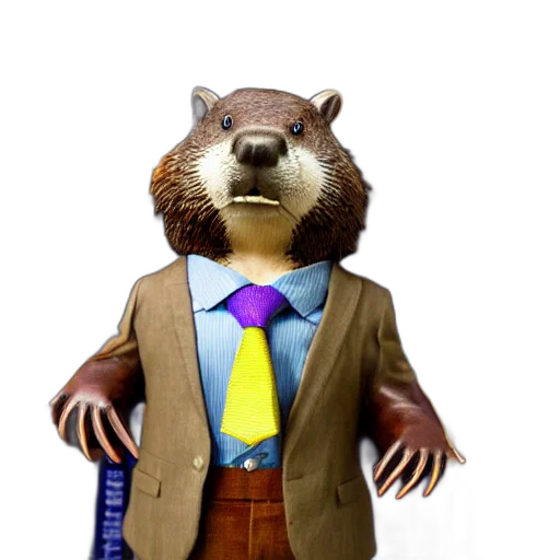 staff, animal, jacket, creature transparent PNG cut-out