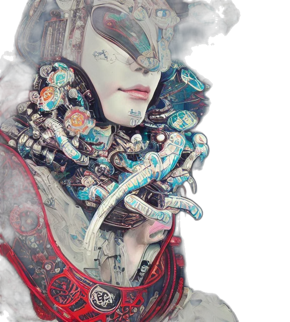 mask, face, robot, jewelry transparent PNG cut-out