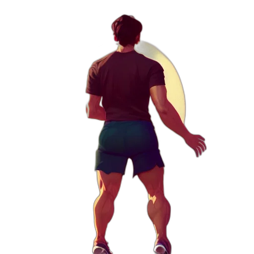 staff, weapon, hair, creature transparent PNG cut-out