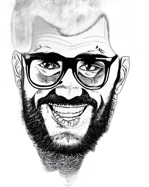 face, mask, cartoon, pencil sketch transparent PNG cut-out