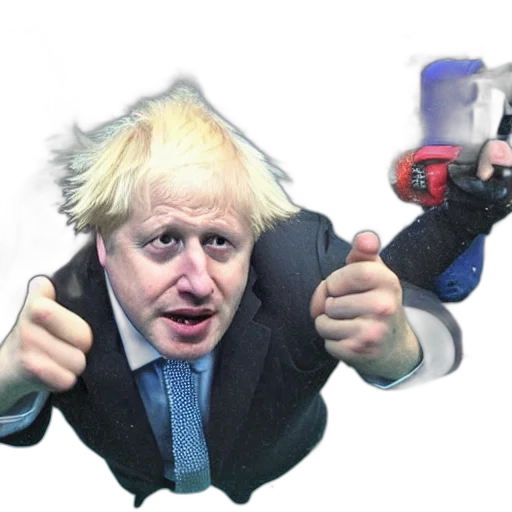 weapon, photo, boris, johnson transparent PNG cut-out