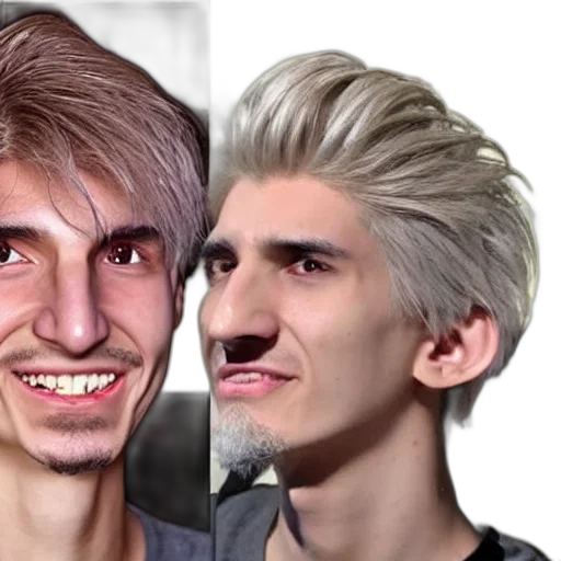 face, mask, hair, creature transparent PNG cut-out