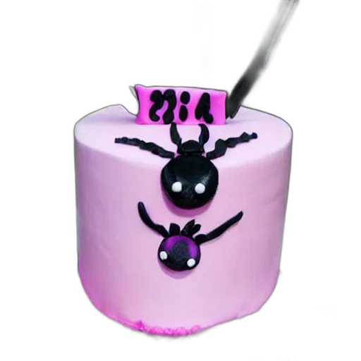 jewelry, crown, 3d render, spider, birthday, cake, girls transparent PNG cut-out