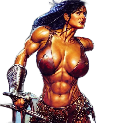 sword, comic book art, fantasy art, concept art transparent PNG cut-out
