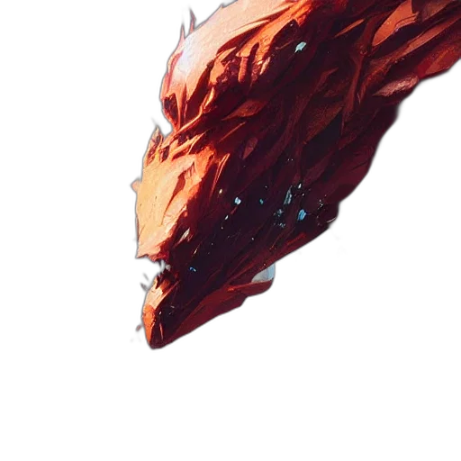 dragon, mask, creature, face, concept art, comic book art, fantasy art, watercolor transparent PNG cut-out