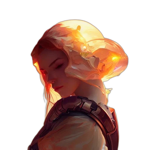 face, mask, crown, staff transparent PNG cut-out