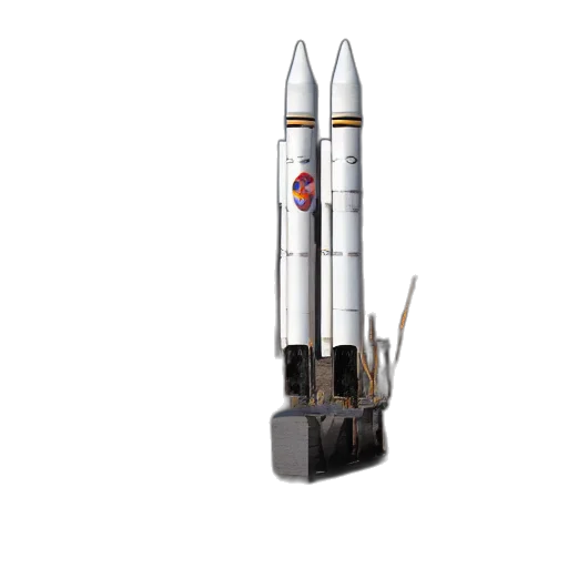 weapon, concept art, 3d render, outer space transparent PNG cut-out