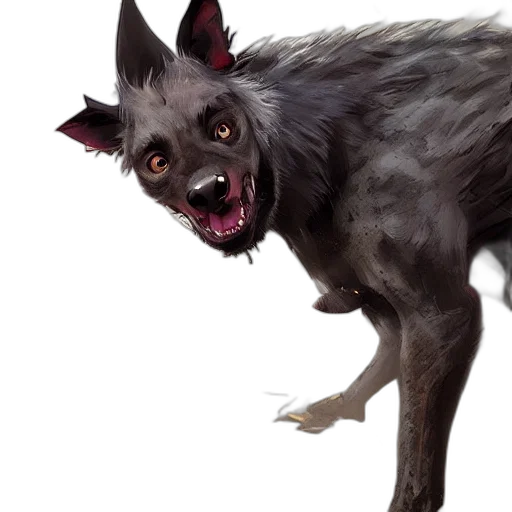 creature, animal, staff, face transparent PNG cut-out