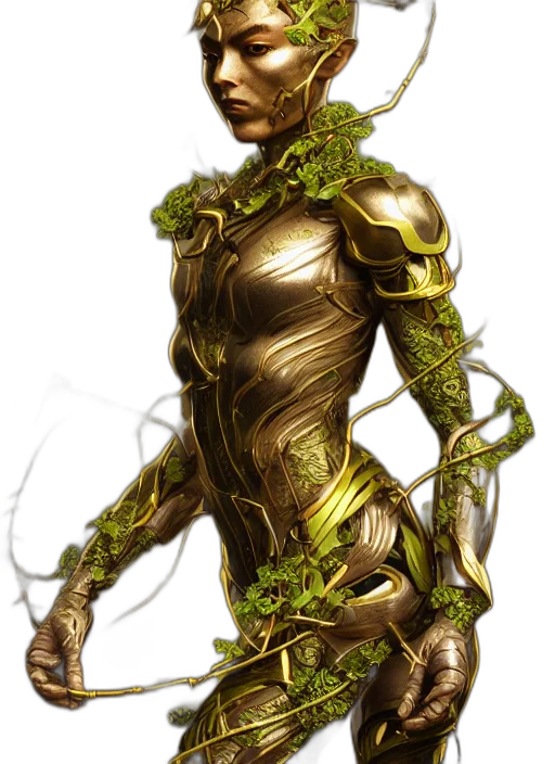 staff, creature, robot, concept art transparent PNG cut-out