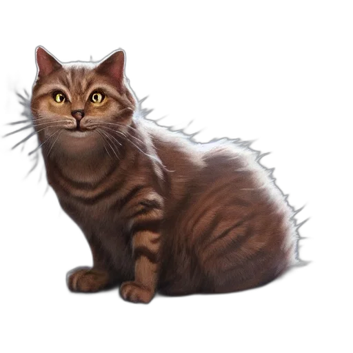 animal, staff, creature, hair, photorealistic, concept art, pixel art, 3d render transparent PNG cut-out