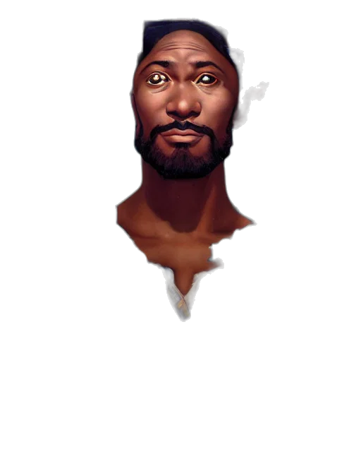 face, staff, mask, crown transparent PNG cut-out