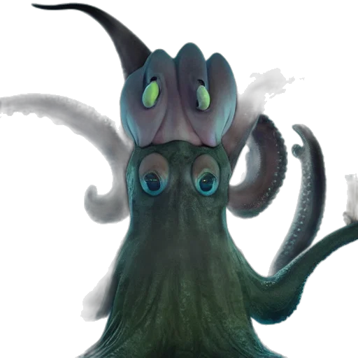 creature, staff, animal, mask transparent PNG cut-out