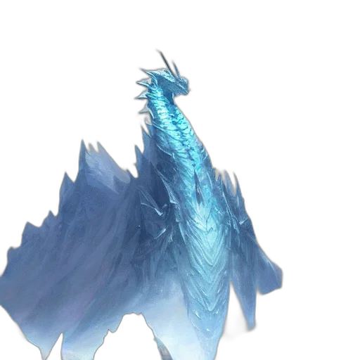 dragon, creature, animal, staff transparent PNG cut-out
