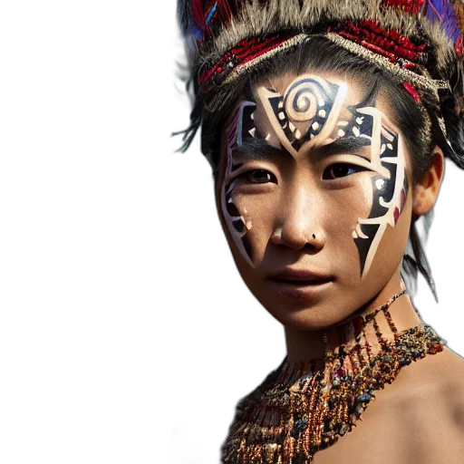 jewelry, face, mask, staff transparent PNG cut-out