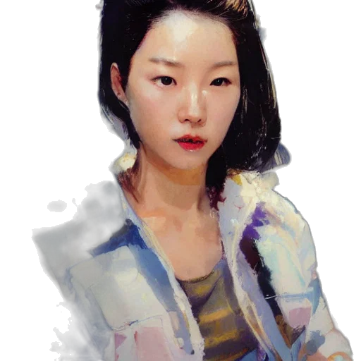face, jacket, staff, photorealistic, oil painting, concept art, fantasy art, snow transparent PNG cut-out