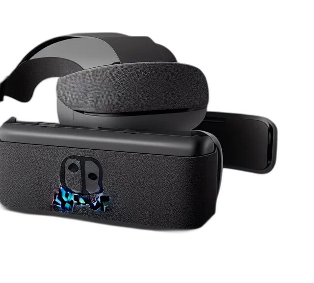 photorealistic, photo, product, nintendo, switch, headset transparent PNG cut-out