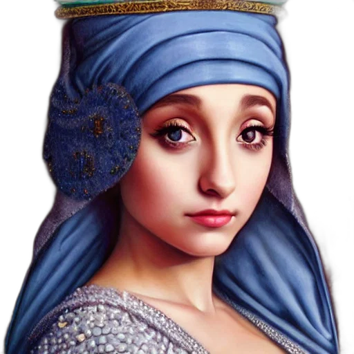 crown, face, jewelry, fantasy art transparent PNG cut-out