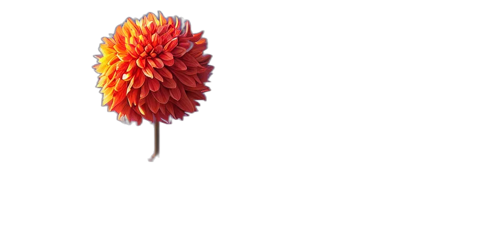 flower, umbrella, crown, staff, 3d render, photorealistic, concept art, pixel art transparent PNG cut-out