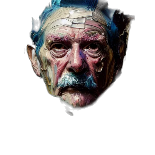 face, mask, creature, hat transparent PNG cut-out