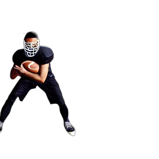 football, player, wearing, hockey transparent PNG cut-out