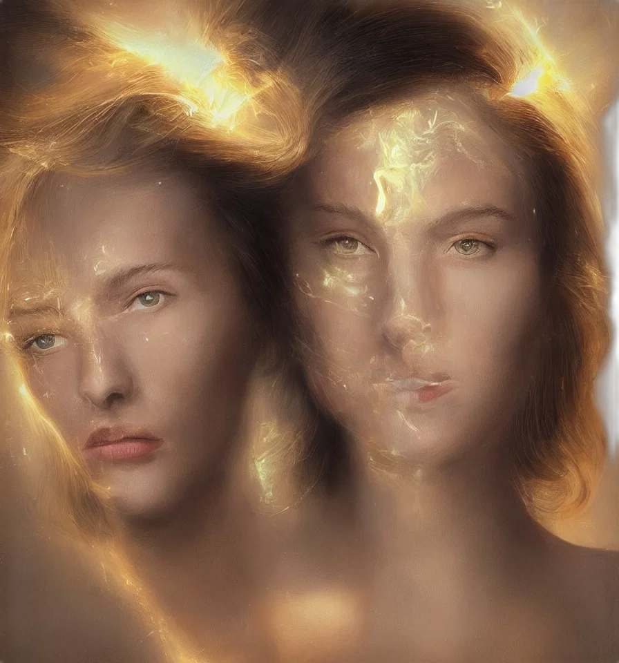 face, hair, crown, photorealistic transparent PNG cut-out